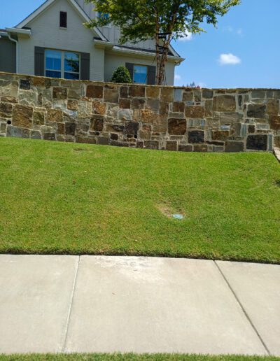 home retaining wall repair in wylie tx